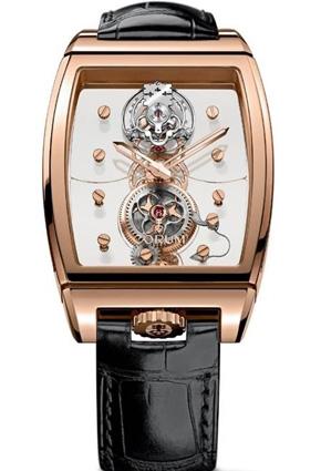 Tourbouillon تطلق ساعة Corum Golden Bridge